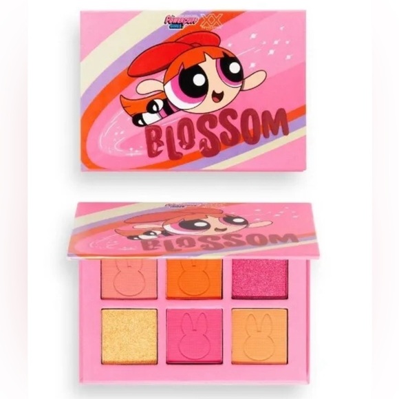 PowerPuff Girls- Blossom - 6 Shade Color Pan Eyeshadow Palette - New In Box - Picture 2 of 4